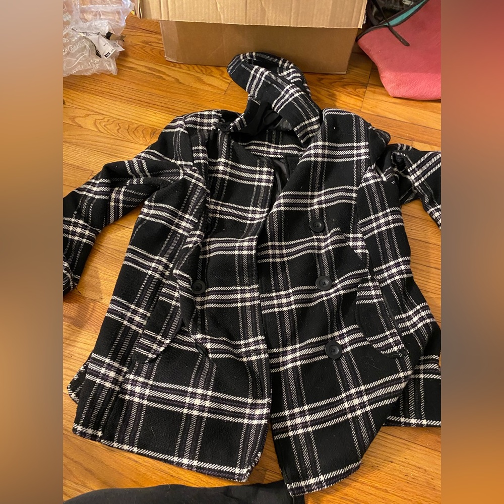 Striped Peacoat